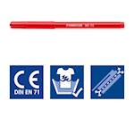 Staedtler flomastri Noris, 24/1 v PVC etuiju