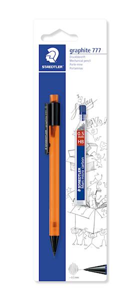 Staedtler tehnični svinčnik Grafite 0,5 mm in mine 0,5 HB 2/1, na blistru