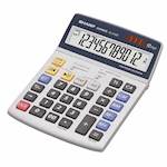 SHARP kalkulator EL2125C, 12M, namizni