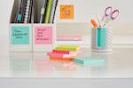 3M samolepilna kocka Post-it, 2028-P, AQUA pink