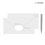 Herma etikete Superprint Removables, 63.5x42.3 mm, 25/1