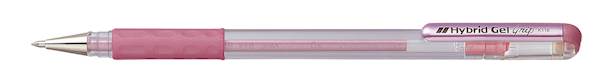 Pentel roler gel Metallic Hybrid Gel Grip, pink