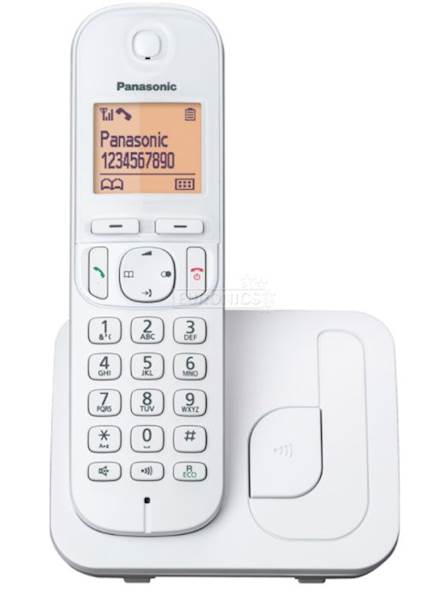 PANASONIC DECT brezžični telefon KX-TGC210FXW