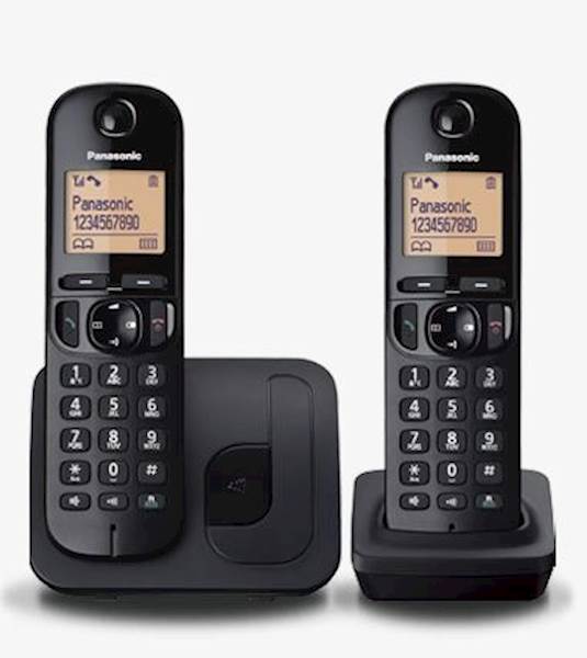 PANASONIC DECT brezžični telefon KX-TGC212FXB