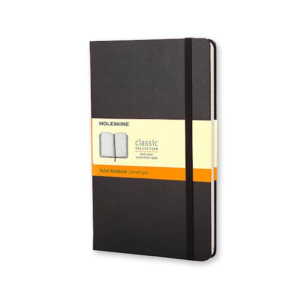 Moleskine notebook, Large, črtni, trde platnice