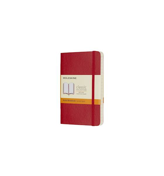 Moleskine notebook, Pocket, črtni, mehke platnice