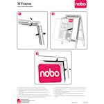 Nobo A-tabla A0 s Clip okvirjem, 1428x790 mm