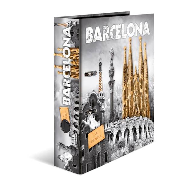 Herma registrator Trend Cities, A4, 70 mm, Barcelona