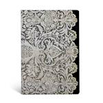 Paperblanks Lace Allure Ivory Vail, mini, črtan, trde platnice