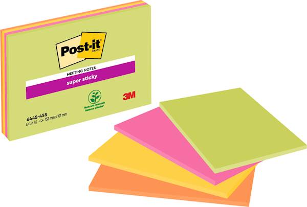 3M označevalec super močni Post-it, Super Sticky, 149 x 98,4 mm, 45/1, 4/1