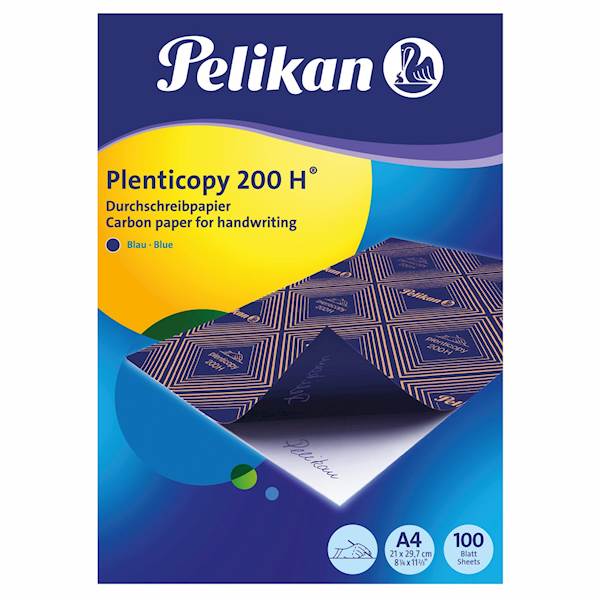 Pelikan kopirni papir Plenticopy 200H, moder, A4, 100/1