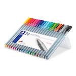 Staedtler flomastri Fineliner Triplus, 20/1 v PVC etuiju