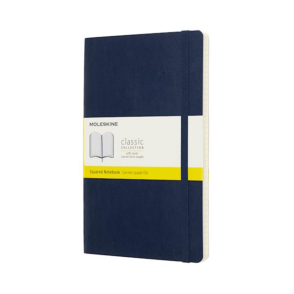 Moleskine notebook, Large, karo, mehke platnice