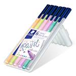 Staedtler flomastri Triplus, 6/1 v PVC škatlici