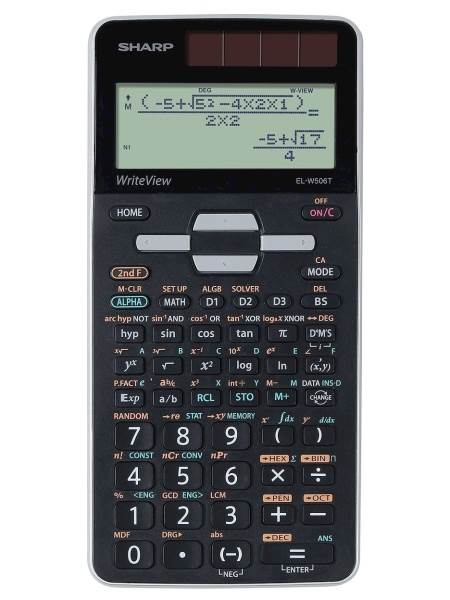 SHARP kalkulator ELW506TGY, 640F, 4V, tehnični