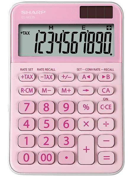 SHARP kalkulator ELM335BPK, 10M, namizni