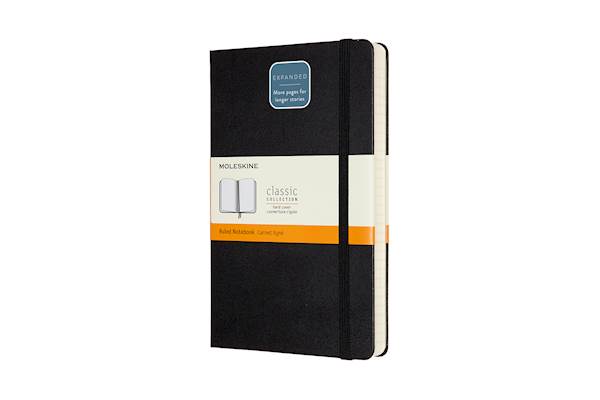 Moleskine Expanded notebook, LG, črte, trde platnice