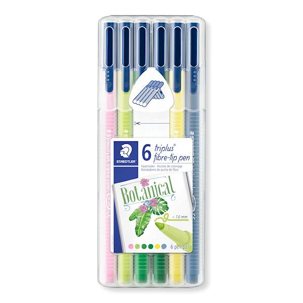 Staedtler flomastri Triplus, 6/1 v PVC škatlici