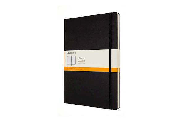 Moleskine notebook, A4, črtni, trde platnice