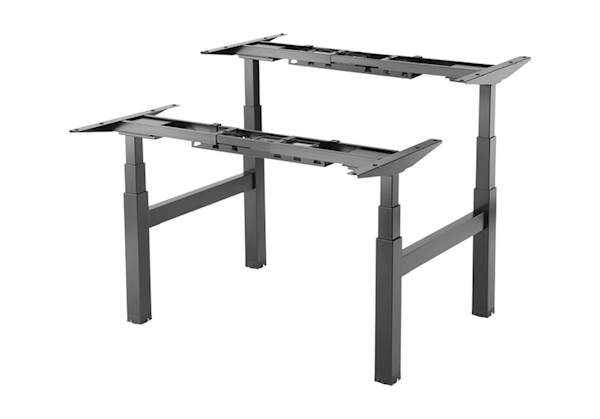 UVI Desk dvižno električno podnožje za mizo, črno