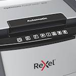 Rexel uničevalec dokumentov Optimum AutoFeed+ 90X, P4, 4x28mm