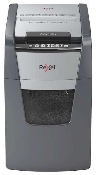 Rexel samodejni uničevalec dokumentov Optimum AutoFeed+ 150M P5 2x15mm 
