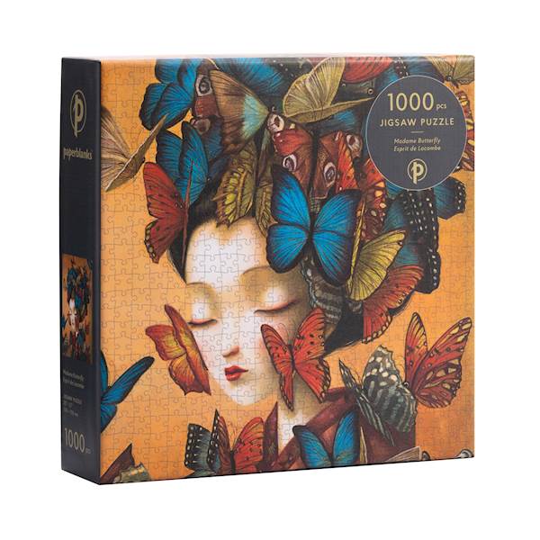 Paperblanks Puzzle Madame Butterfly, 1000 kosov