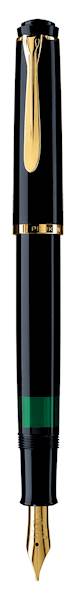 Pelikan nalivno pero M200, črn, F konica, v darilni škatli