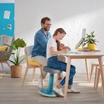 Leitz stol Cosy Active Sit&Stand, moder