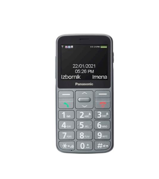PANASONIC GSM mobilni telefon KX-TU160EXG