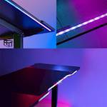 UVI Desk nastavljiva  miza 136x60x1,6 cm RGB Breacher 
