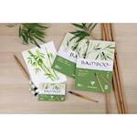 Clairefontaine skicirni blok Bamboo 19 x 26 cm, spirala, 15 listni, 250g 