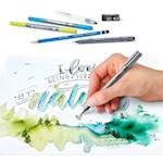 Staedtler Set watercolour letterin Design Journey, 12/1 v kartonski škatli