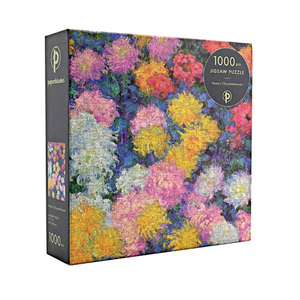 Paperblanks Puzzle Monet’s Chrysanthemums, 1000 kosov