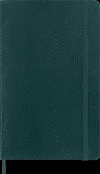 Moleskine notebook Vegea Boa Green, LG, črtni, mehke platnice