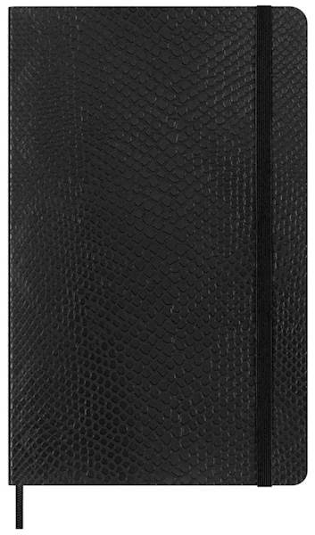 Moleskine notebook, Vegea Boa, X-large, črtni, mehke platnice, črn, v škatli