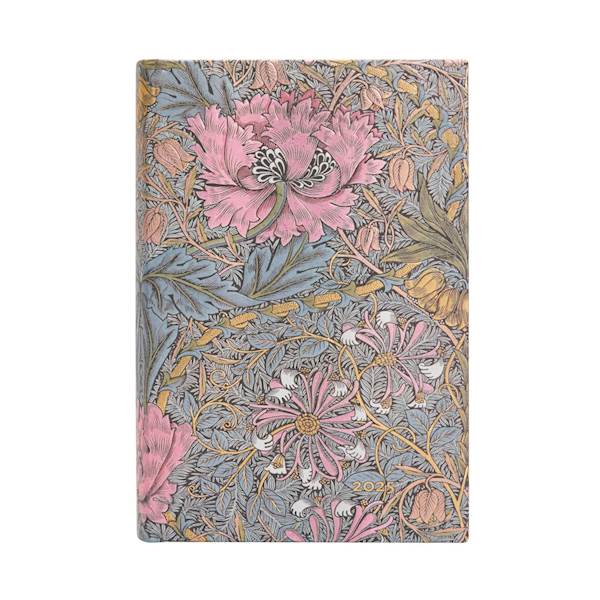 Paperblanks 12 mesečni planer 2025, trde platnice, mini, dnevni