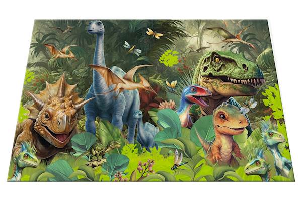 Herma podloga za mizo Dino World, 55x35 cm