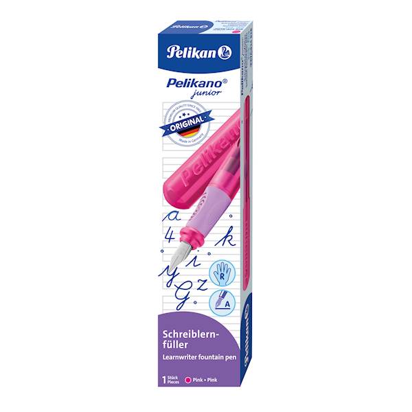 Pelikan nalivno pero Pelikano Junior P67D, pink, v škatli