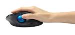 Kensington brezžična miška TB450 Pro Fit Trackball, črna